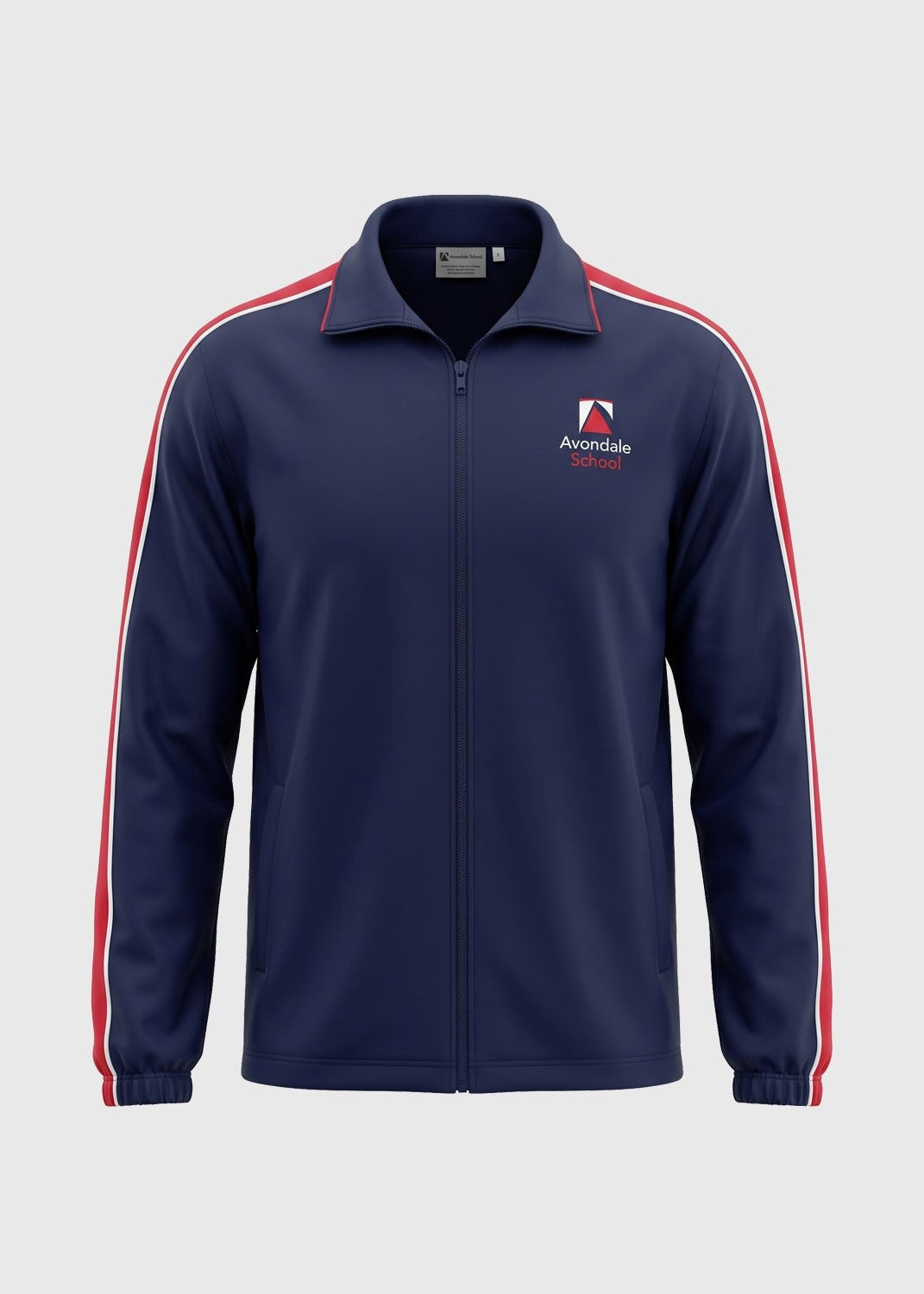 Jacket Track Navy/Red/White