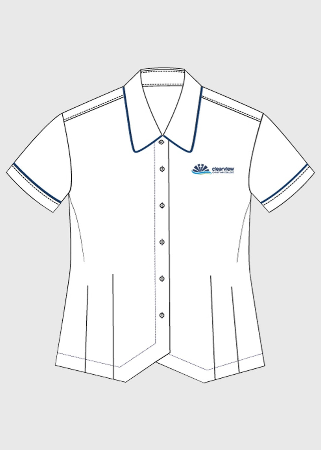 Blouse Short sleeve Yr 11-12