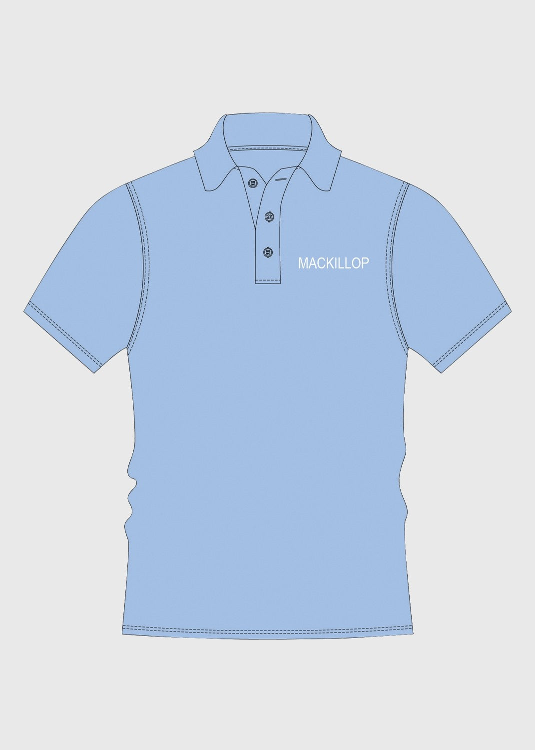 Polo Blue EMB McKillop
