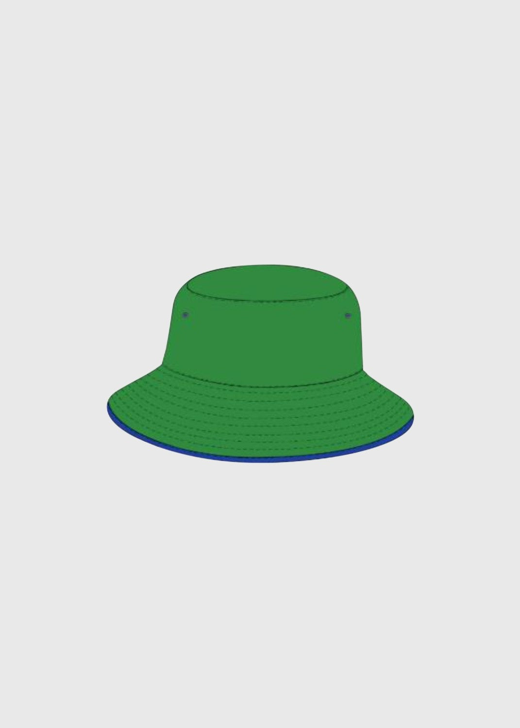 Hat Bucket House Royal & Green Mackillop
