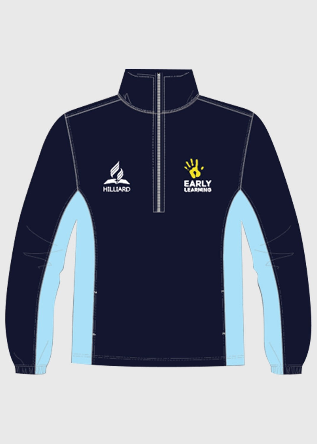 Early Learning Youth Half Zip Jacket