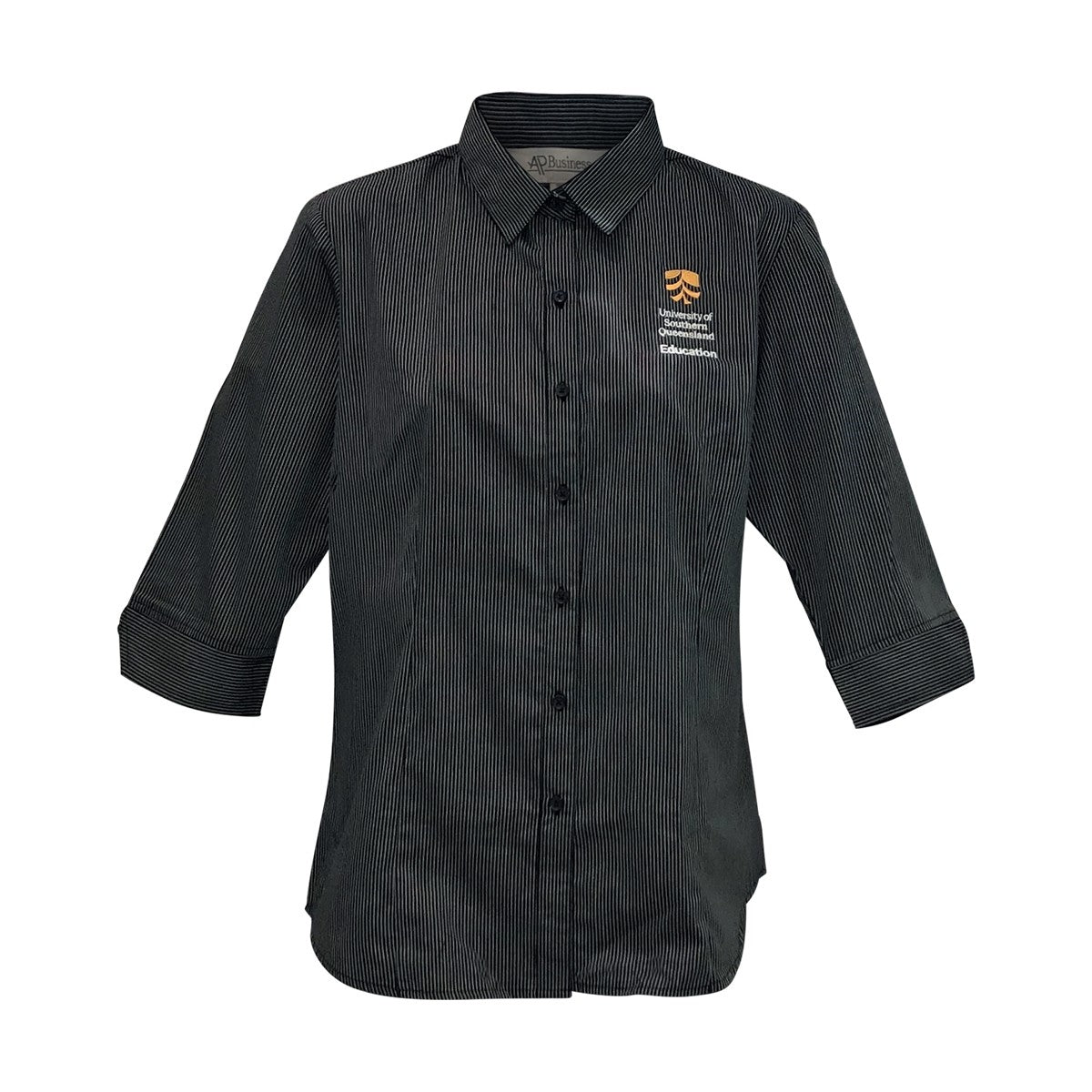 USQ Education Business Shirt Ladies Black