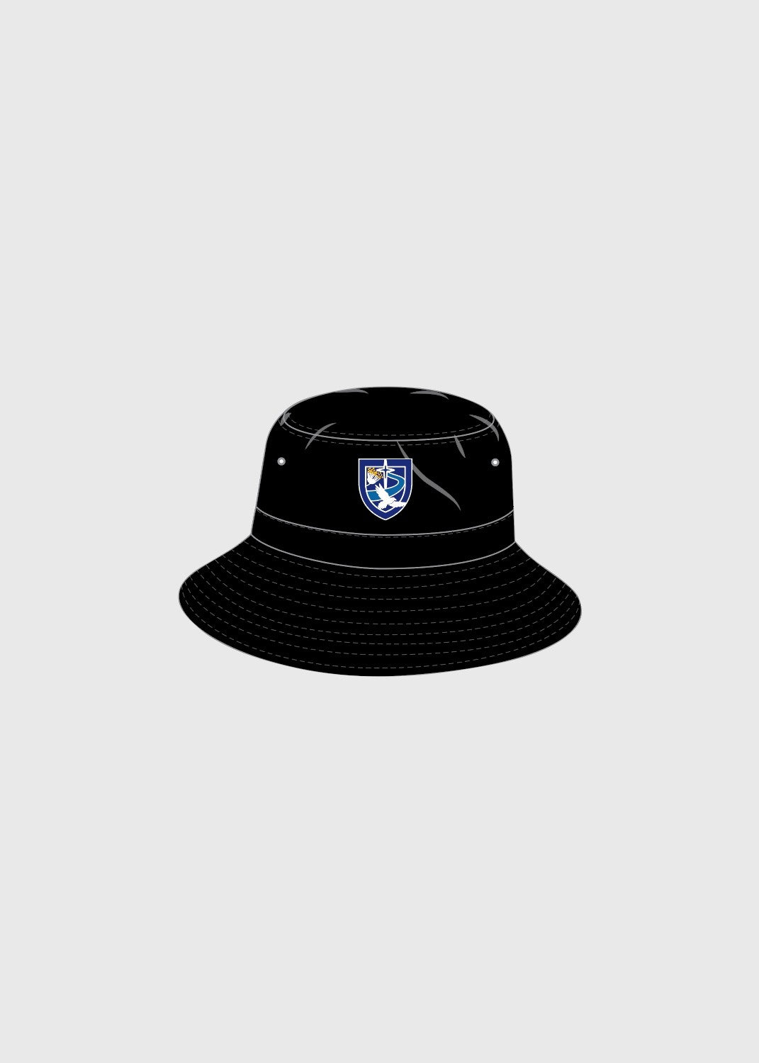 Hat Bucket Black/Royal