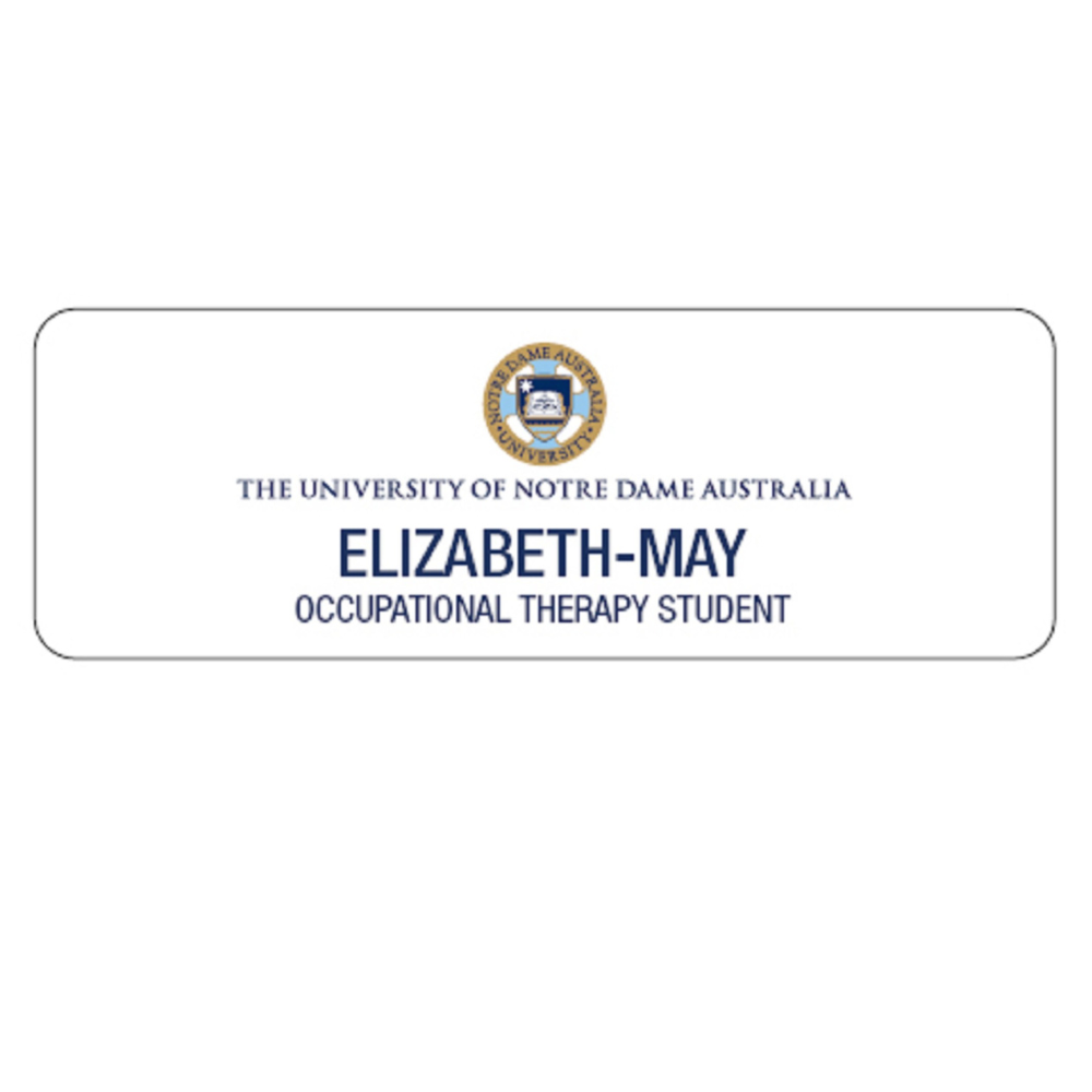 UOND Name Badge - Occupational Therapy Student