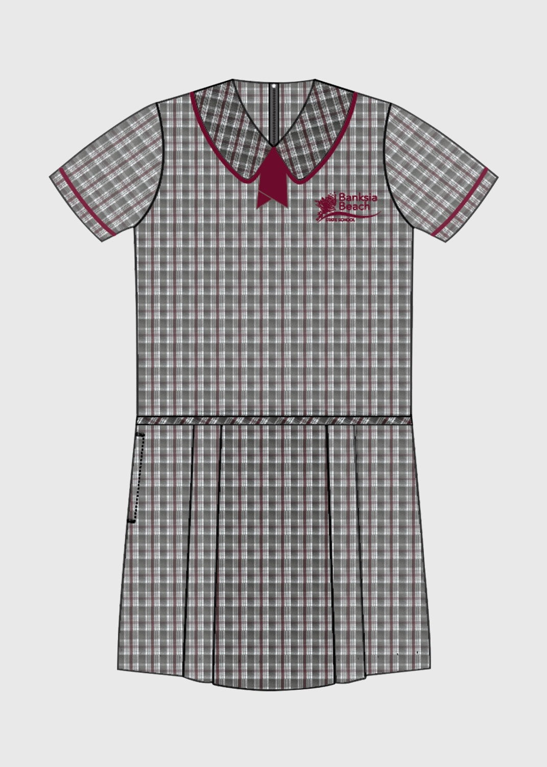 Checked Dress