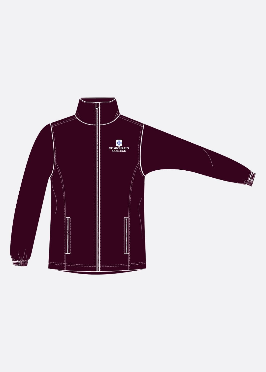 Jacket Softshell Maroon