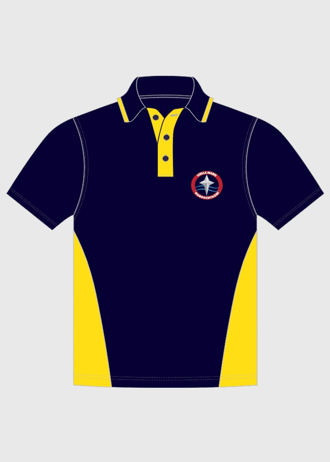 Polo Primary Navy Yellow