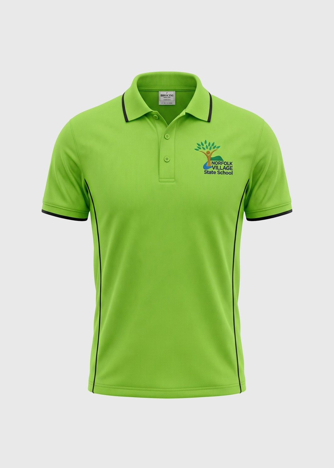 Polo Green Great White Sharks