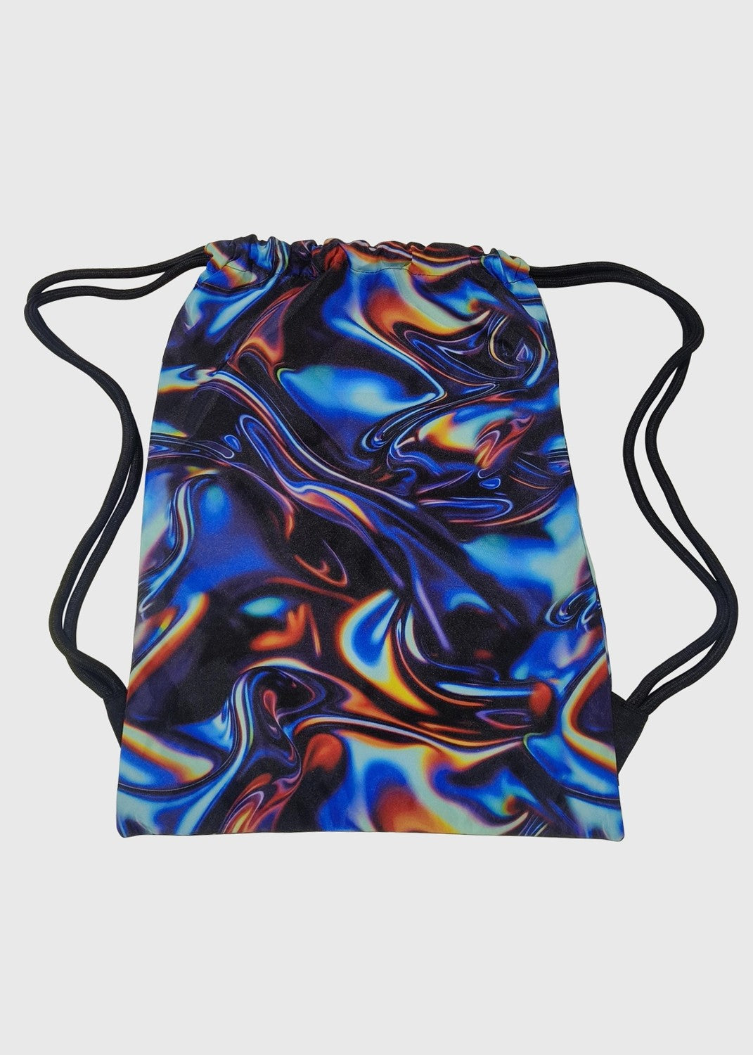 SPENCIL Drawstring Bag - Metallic Waves