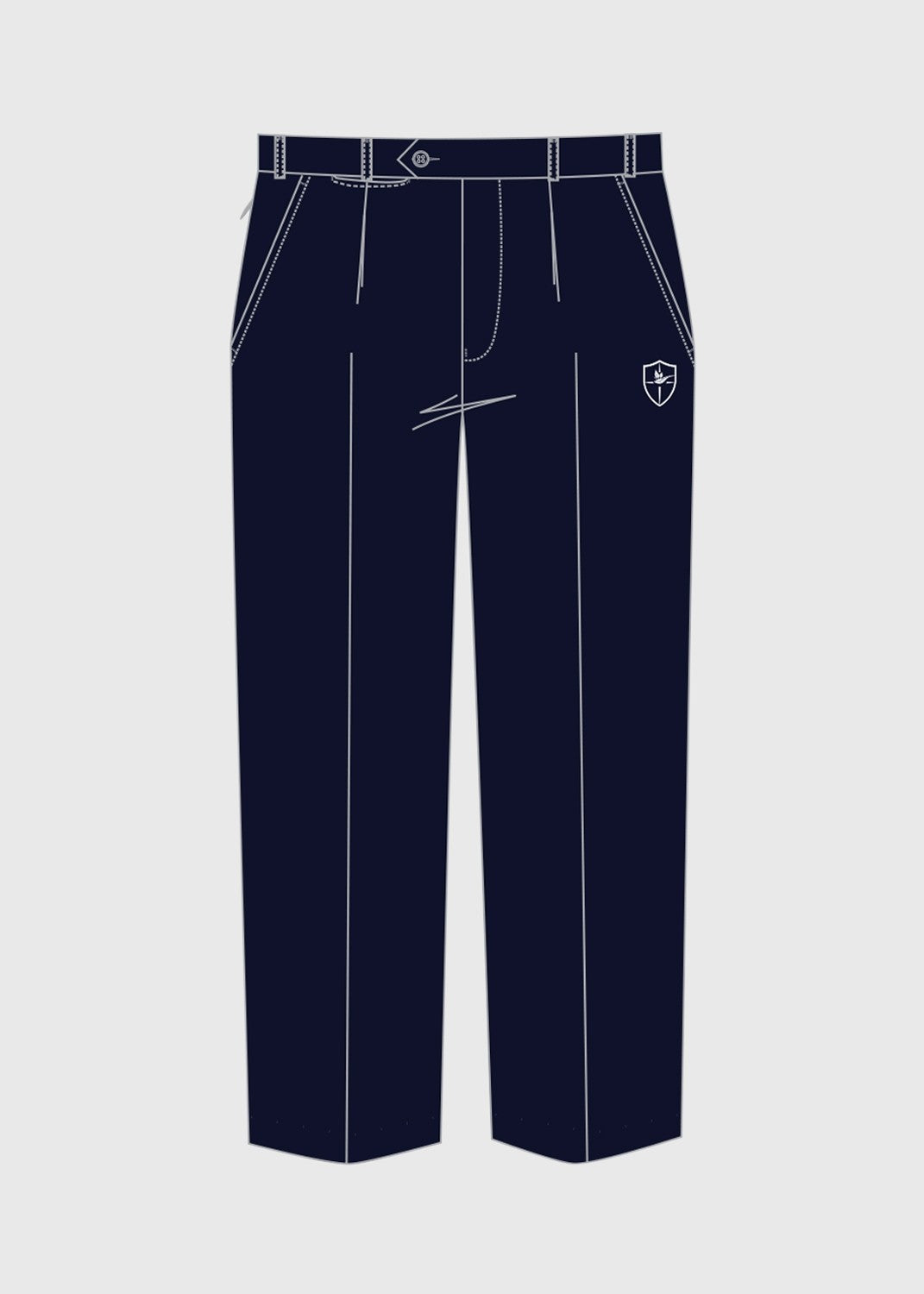 Trouser Navy Secondary
