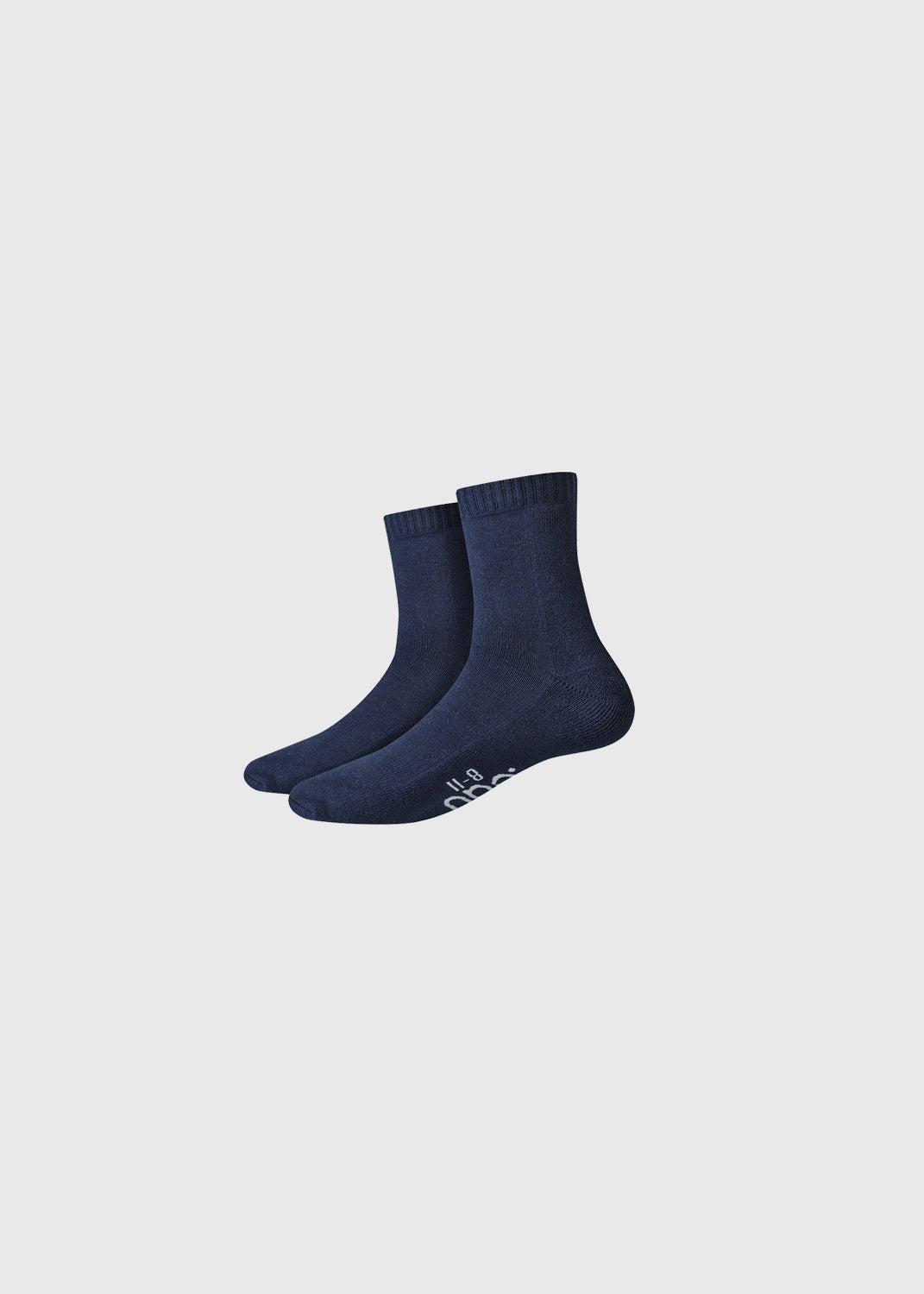 Socks Quarter Crew (Navy) 3PK