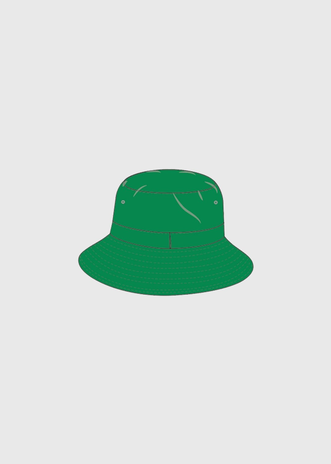 Hat Bucket Green