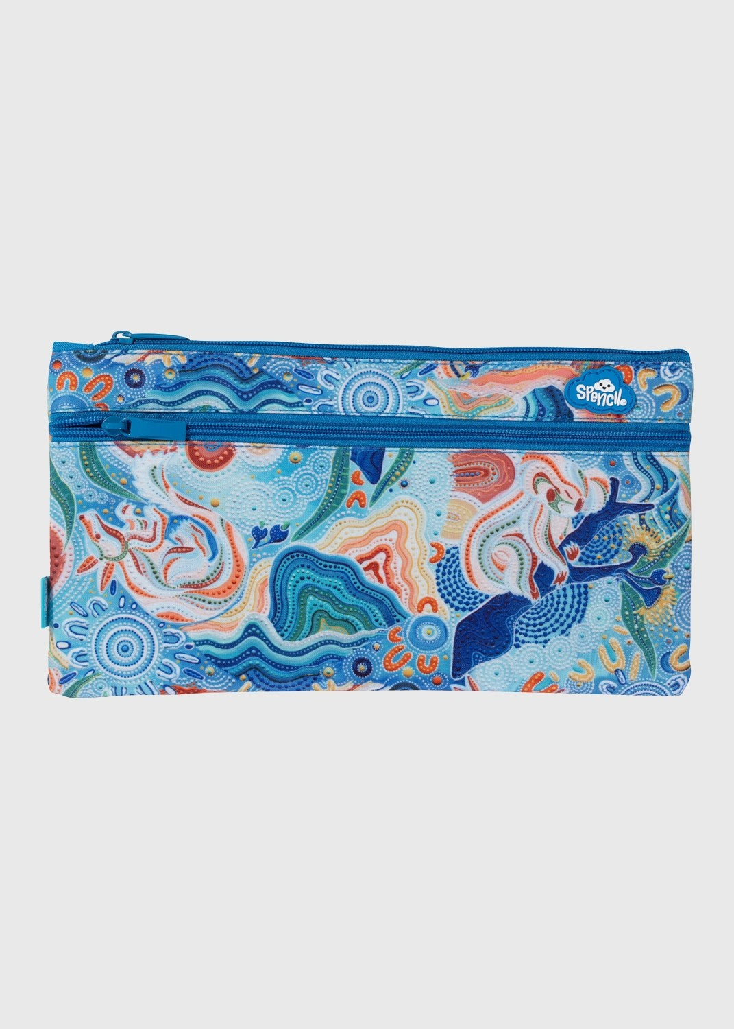 Twin Zip Pencil Case - Wani-Wani Wantina