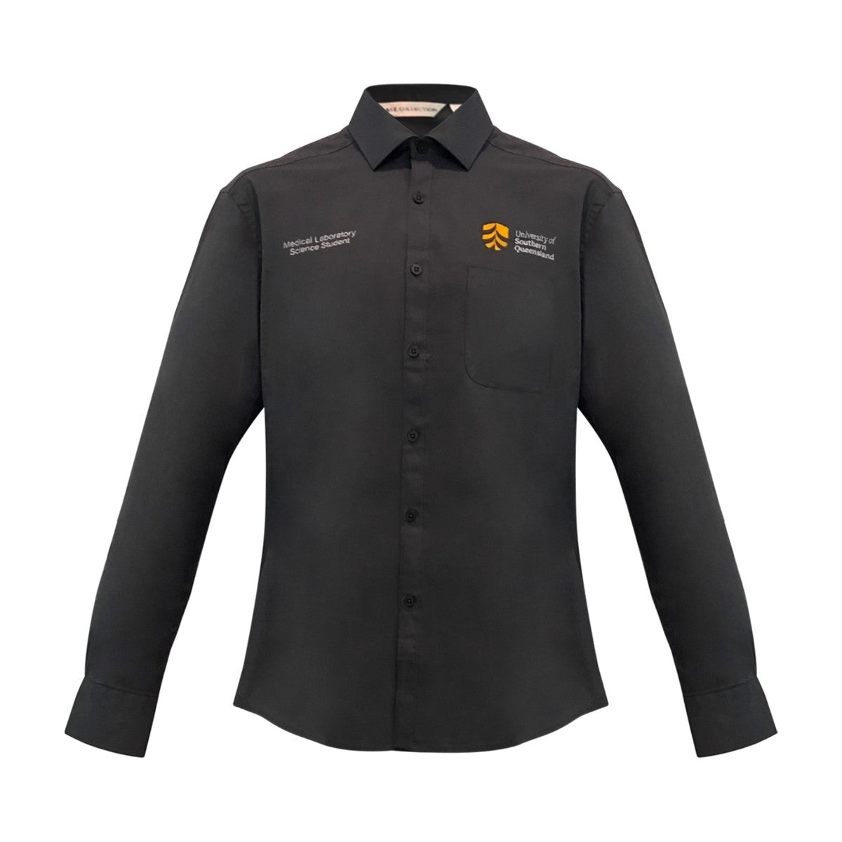 USQ Medical Laboratory Science Business Shirt Men's Grey