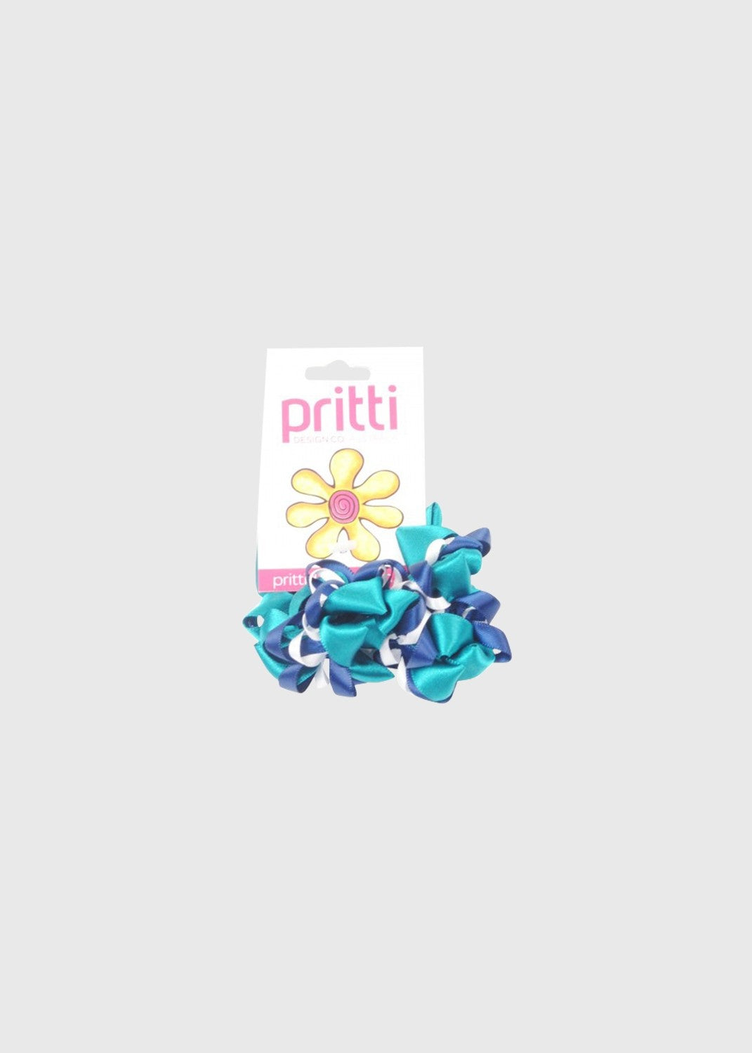 Curly Scrunchie Triple Jade/DN/White