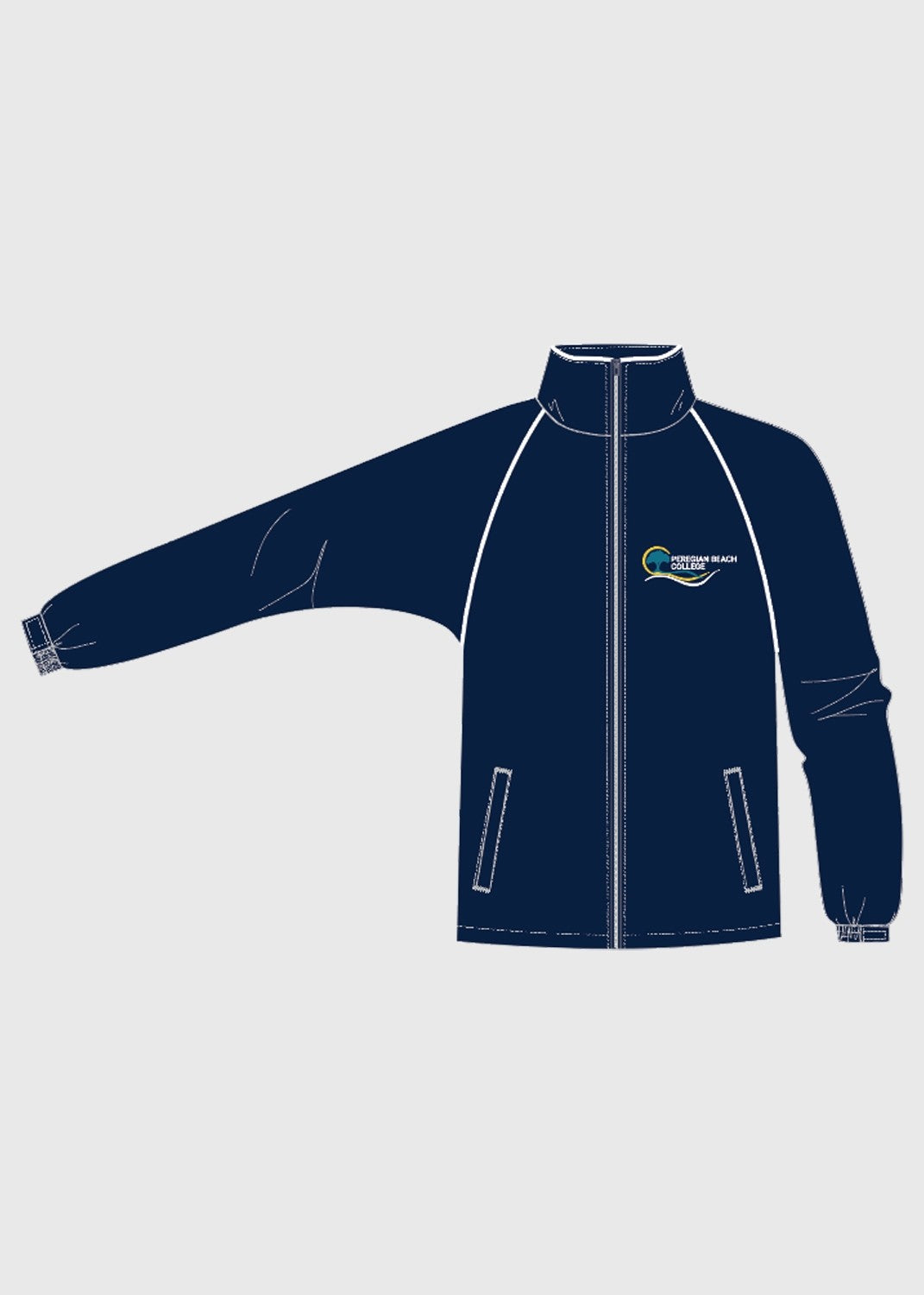 Jacket Zip Navy