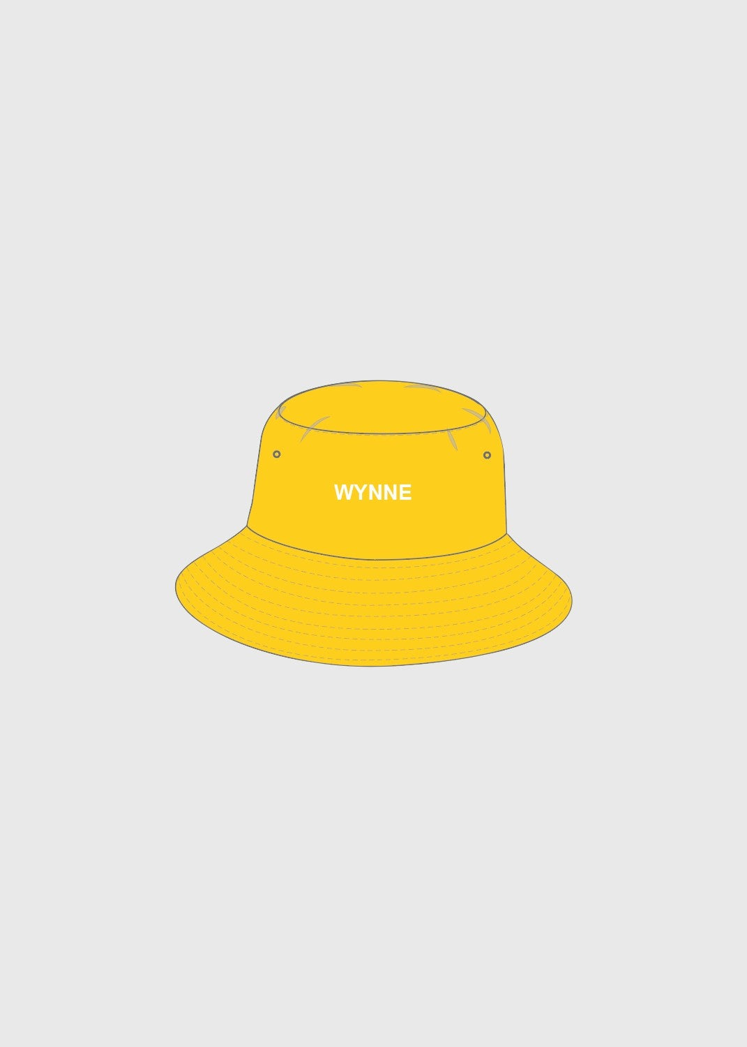 Hat Bucket Yellow