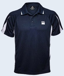 Unisex - Polo - Navy/White Ashe