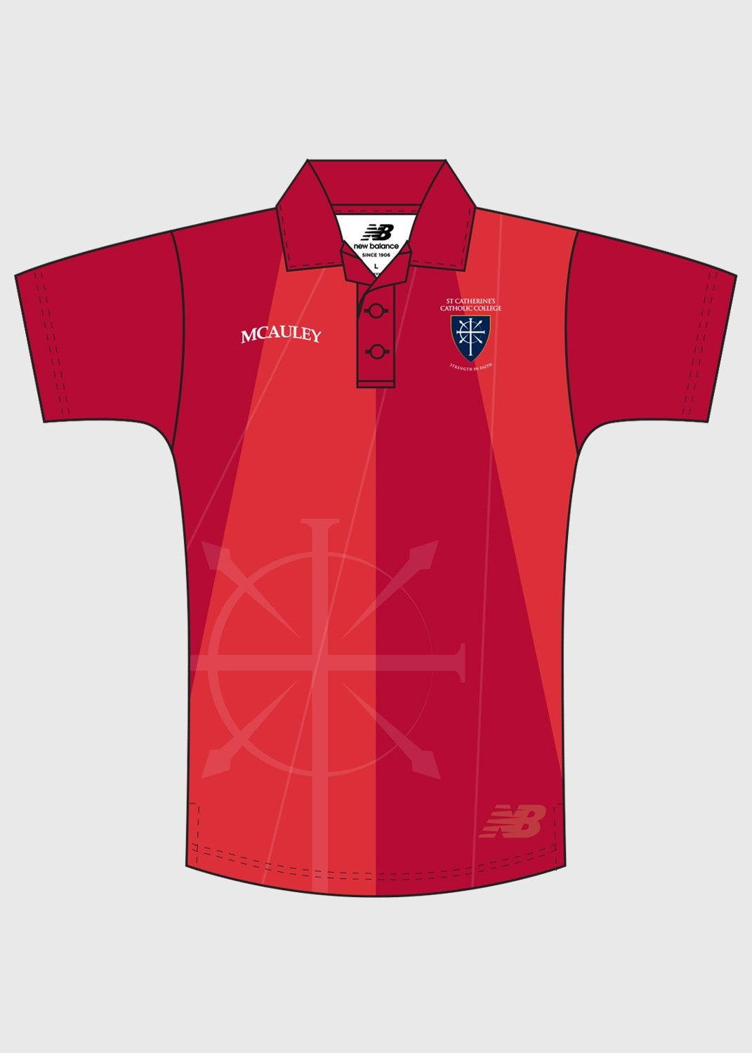 St Catherine's Catholic College- Polo House Red MCAULEY
