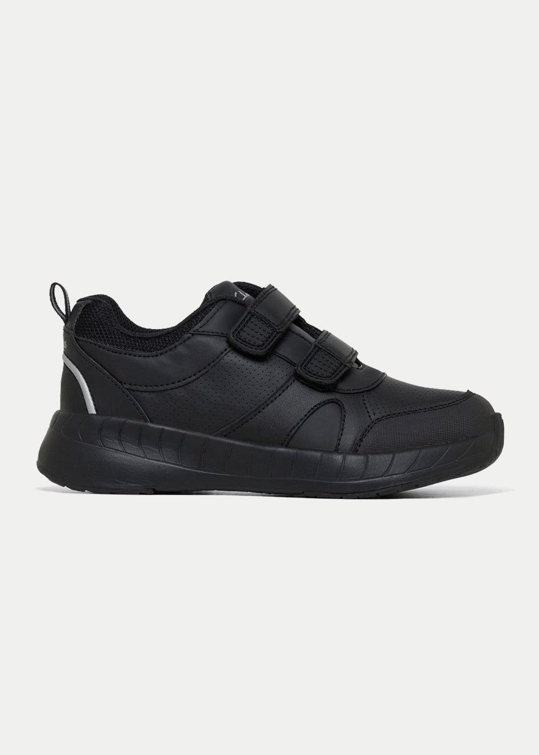Youths HUSTLE Black Velcro Sz