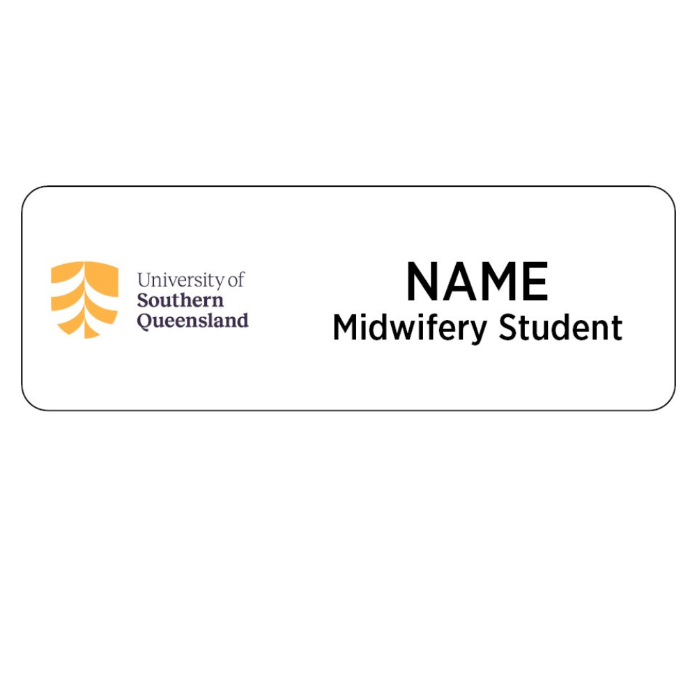 USQ Name Badge - Midwifery Student