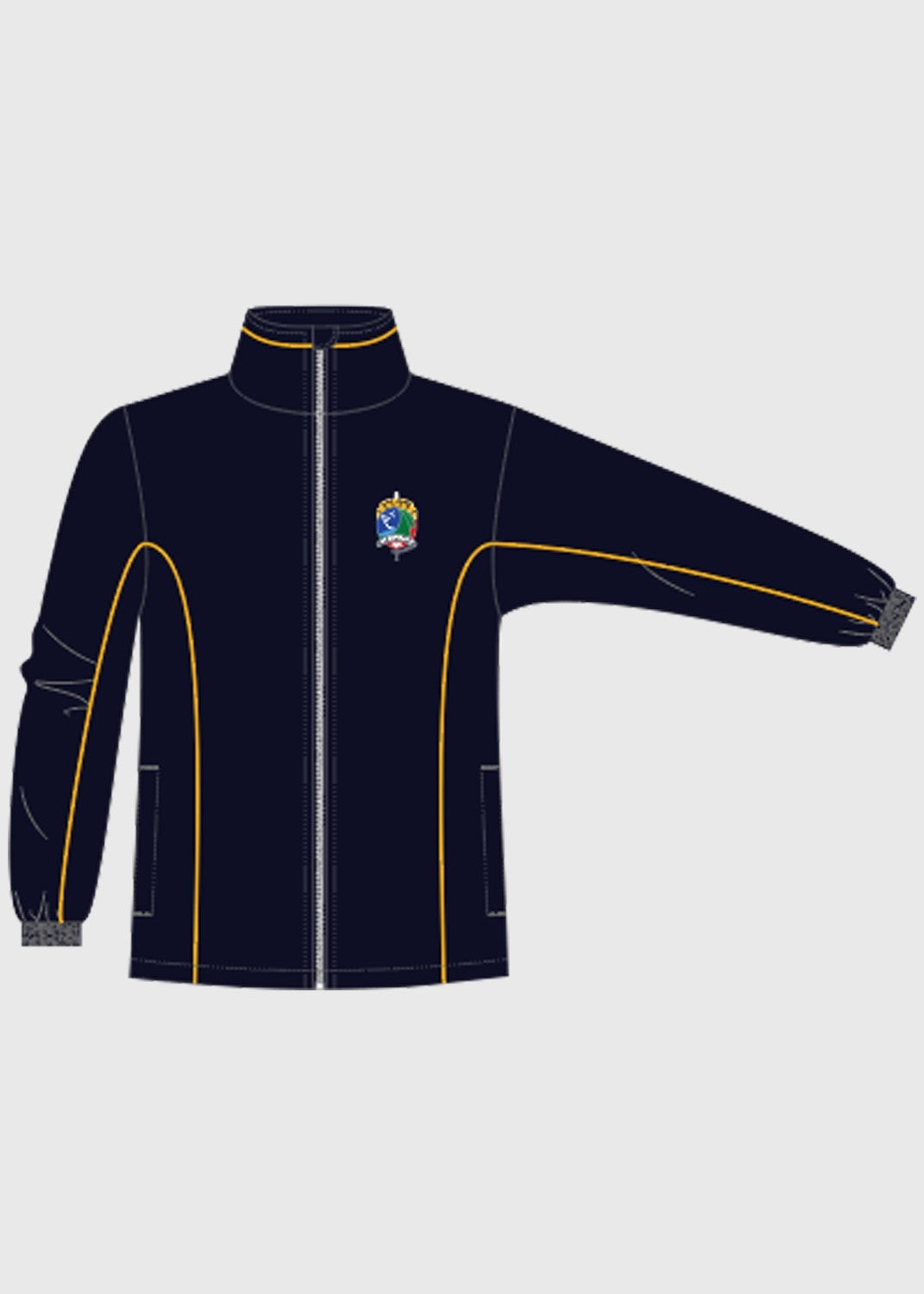 Jacket Track Microfibre Navy