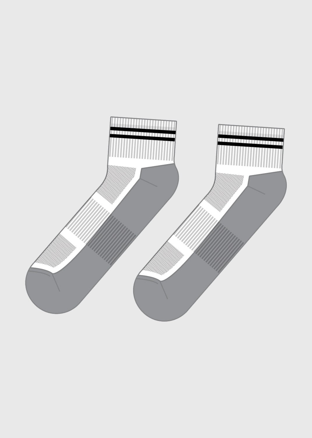Socks Formal Padded