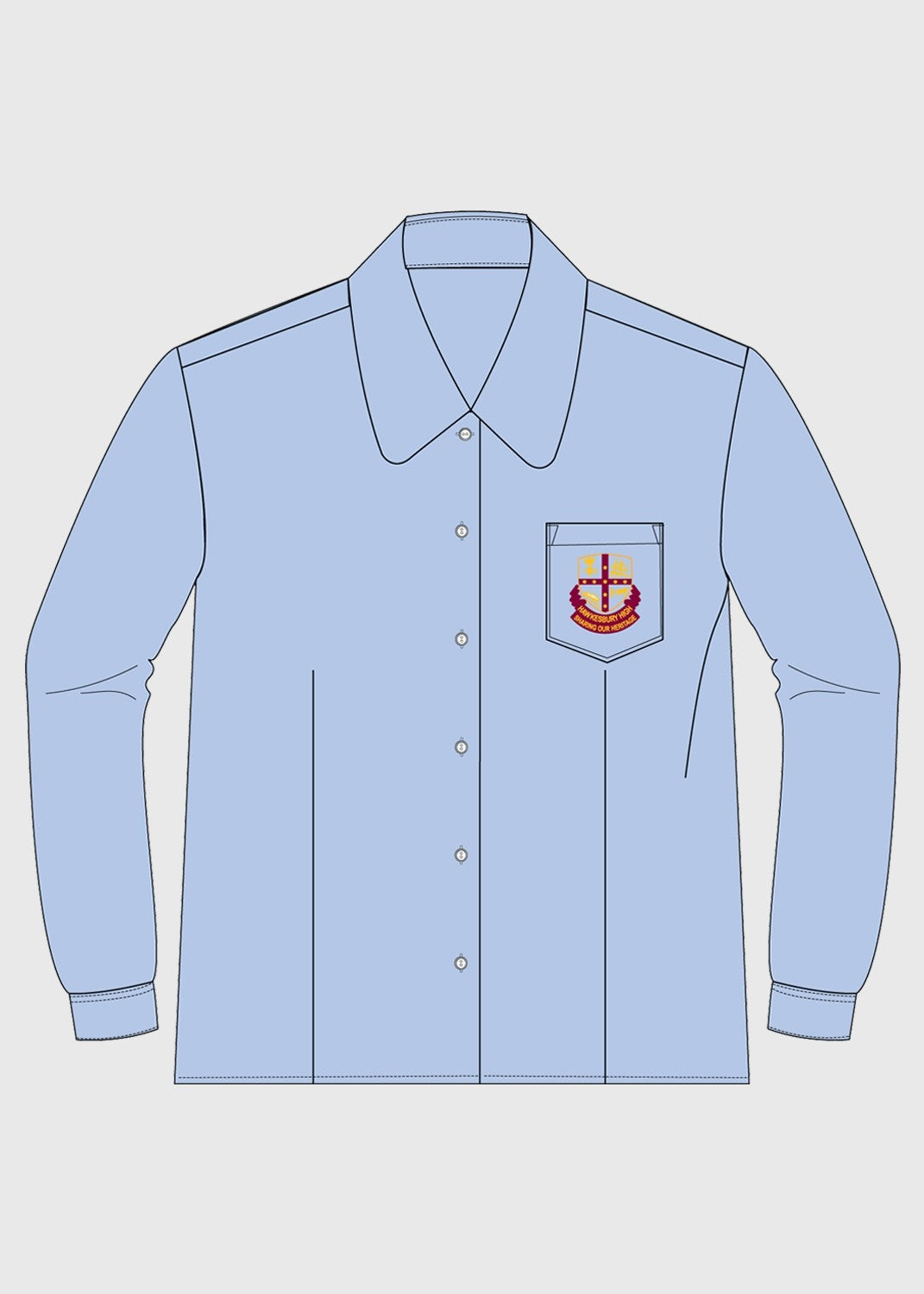 Girls Blouse L/S Junior