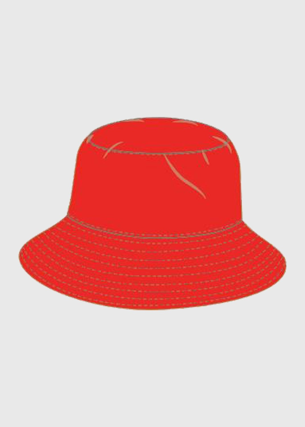Hat Reversible Red