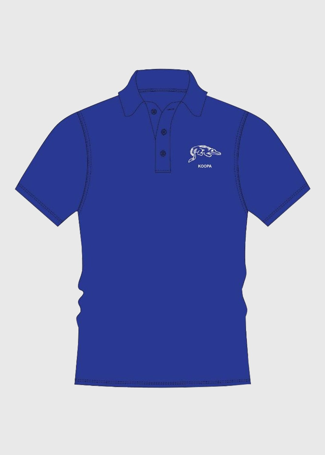 Polo House Royal Blue Koopa Crocs