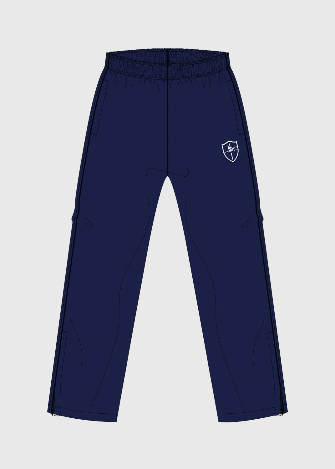Pant Track Microfibre Navy