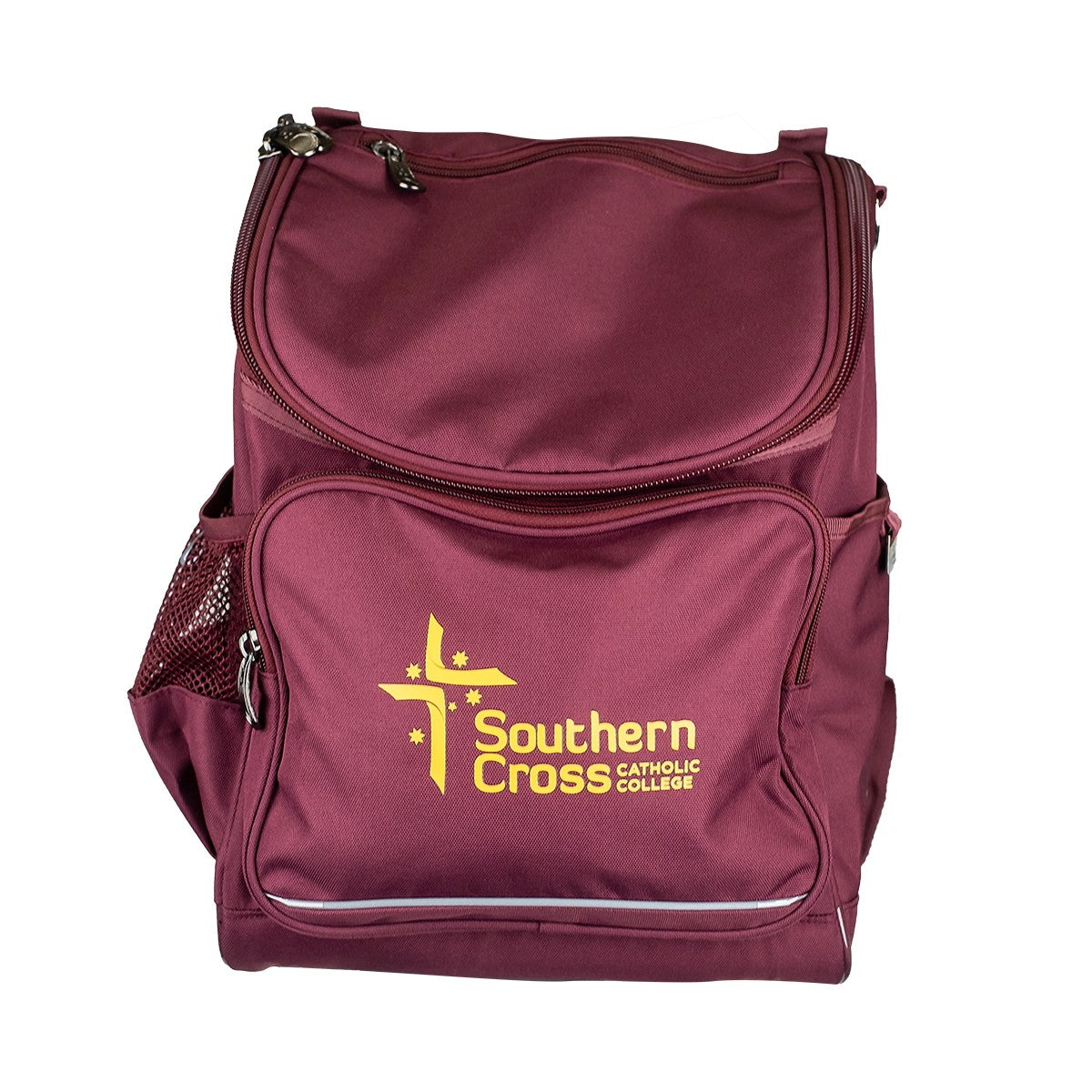 Bag Mighty Tuffpack Maroon Gold Logo
