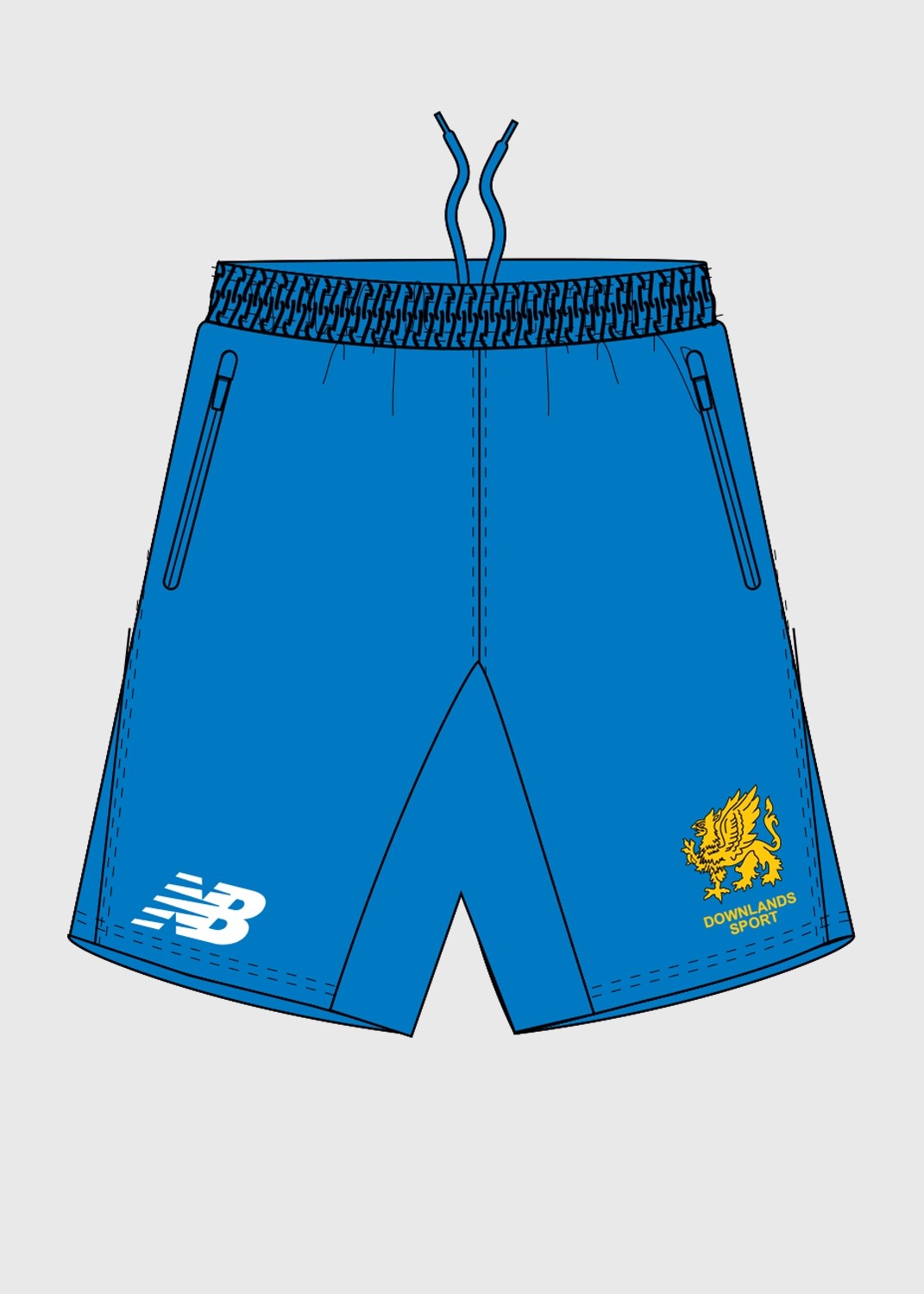 Downlands college - Coaches Shorts Ladies