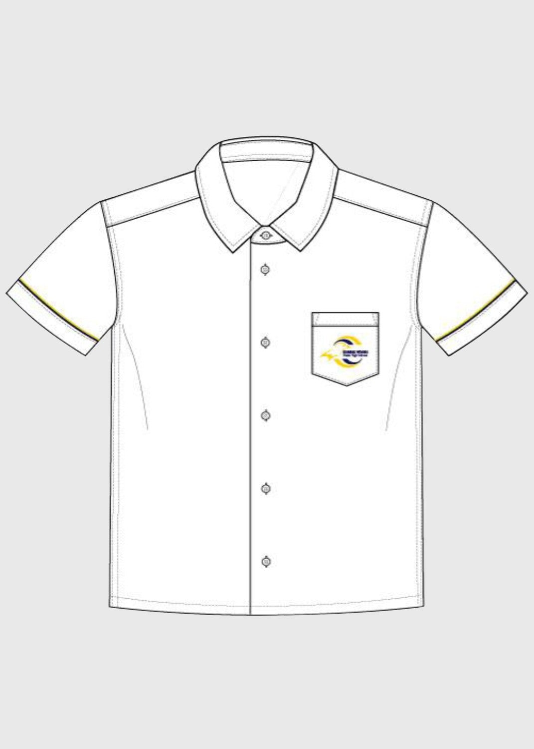 Shirt Senior Boys White
