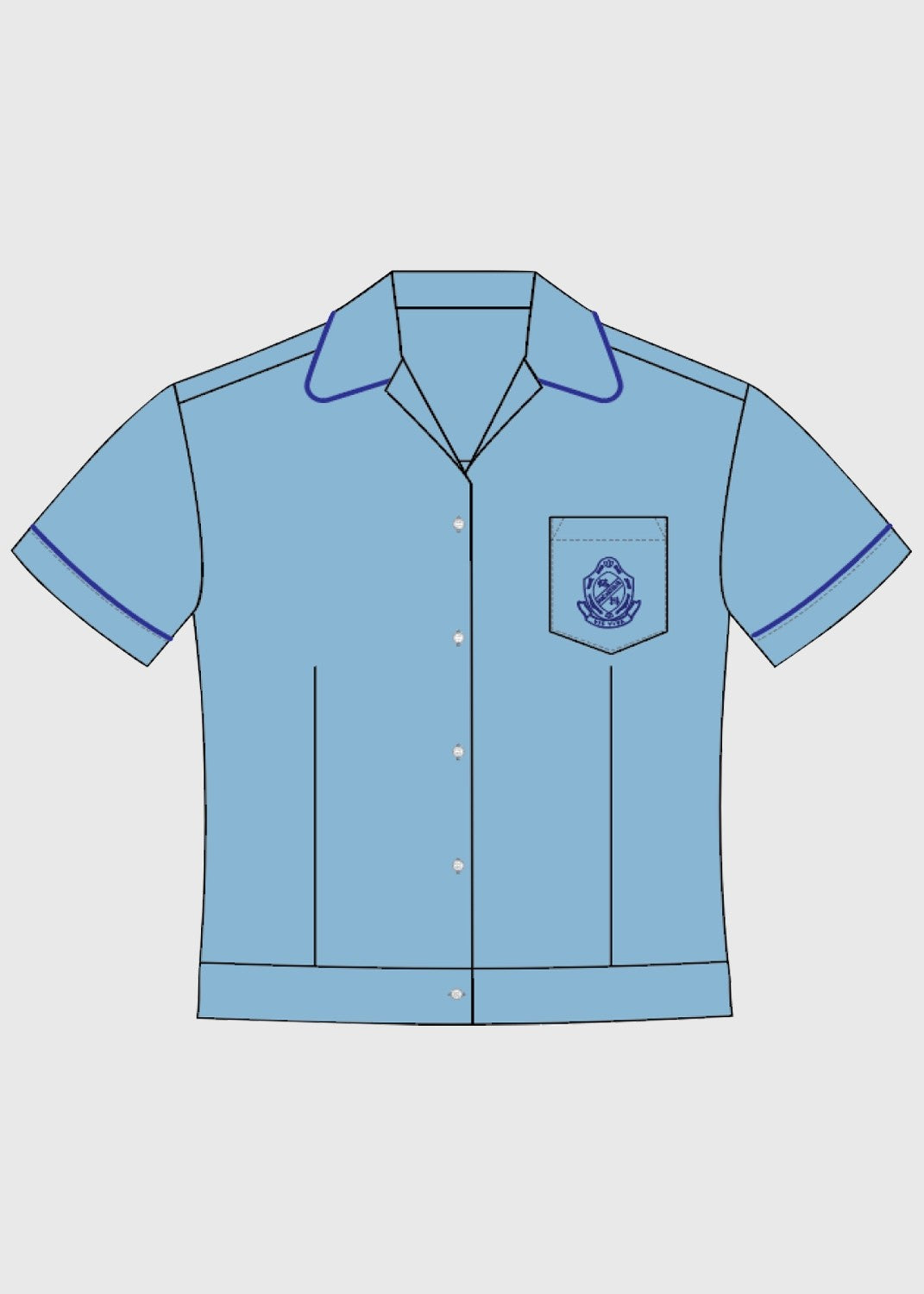Blouse S/S Senior