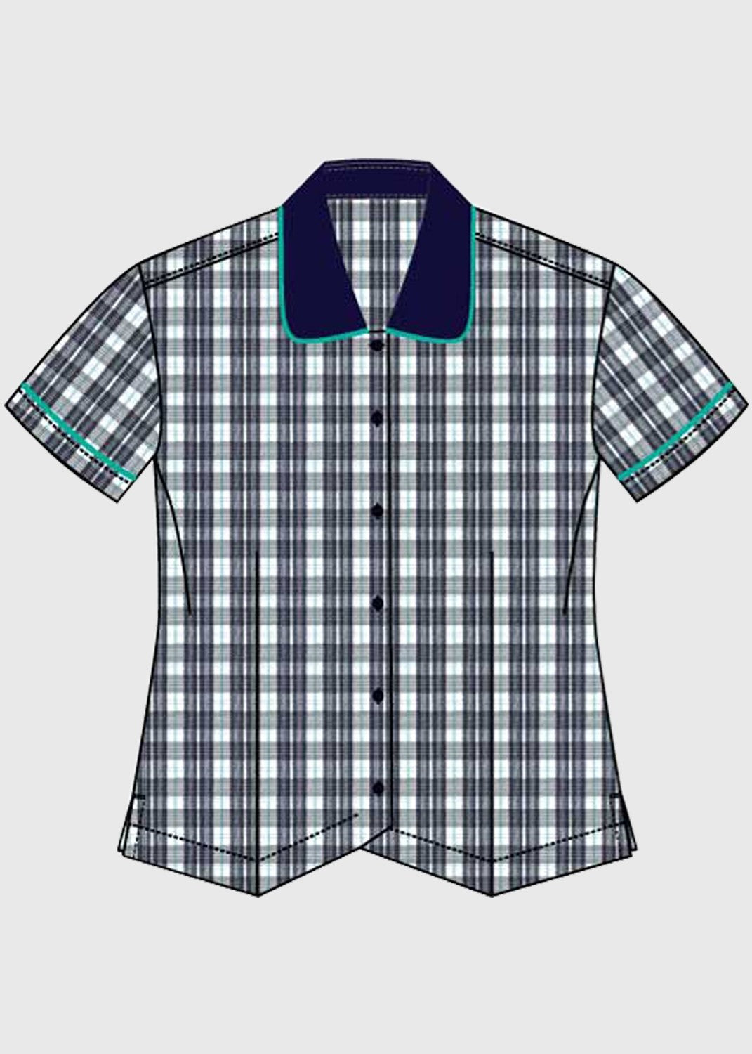 Blouse Girls Check