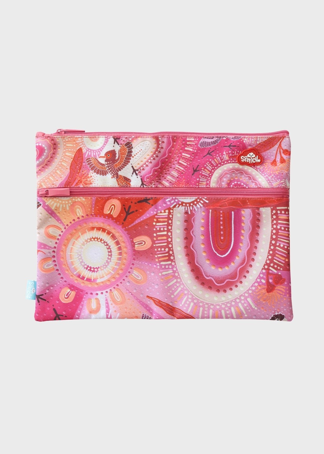 A4 Twin Zip Pencil Case - Yarrawala