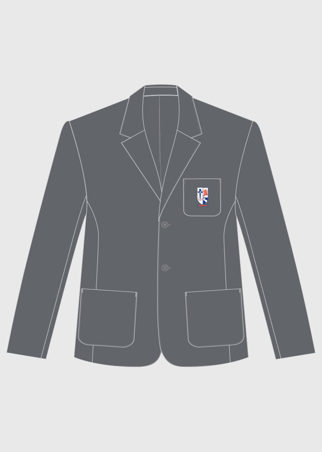Blazer Boys Grey