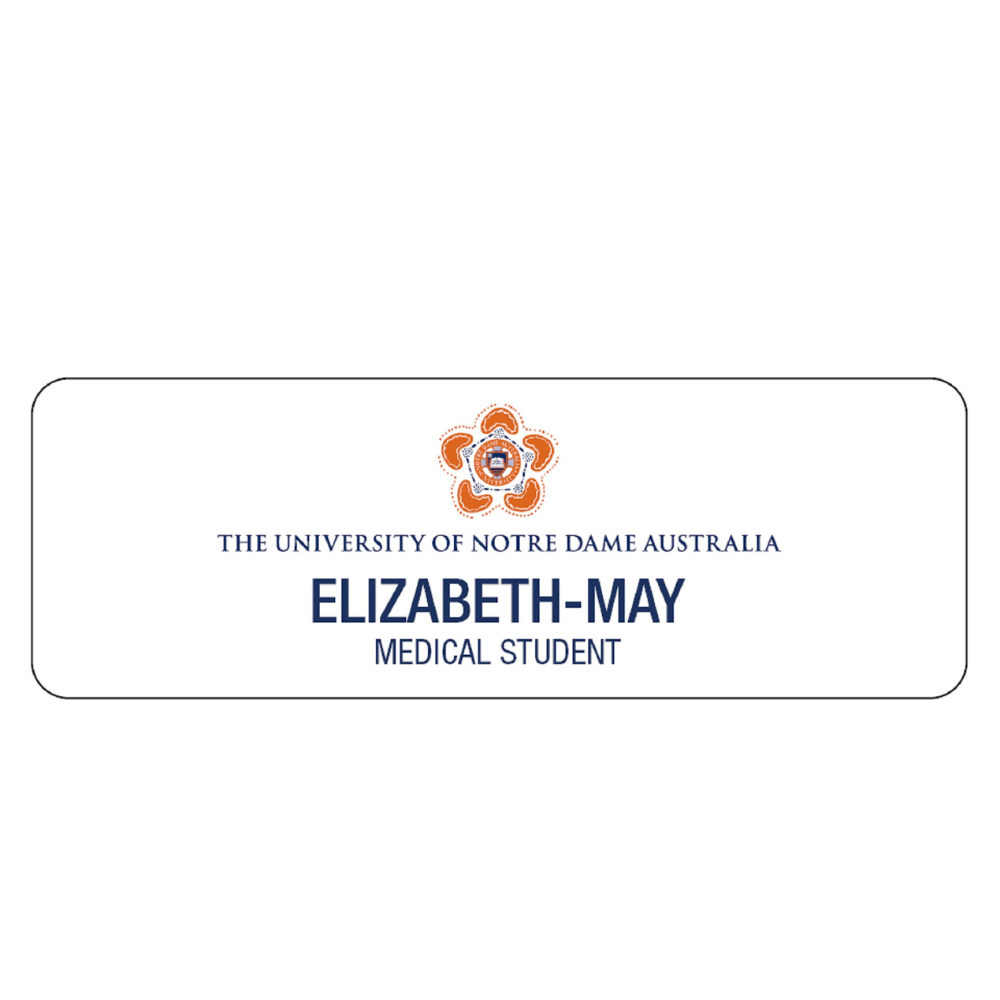 UOND Name Badge - Medical Student (Broome Camous)