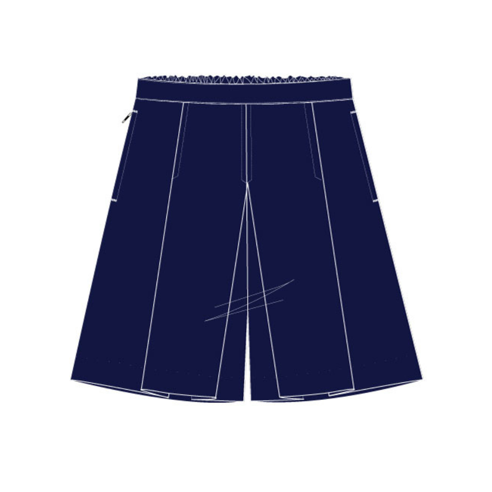 .edu Essentials Formal Culotte - Night Navy