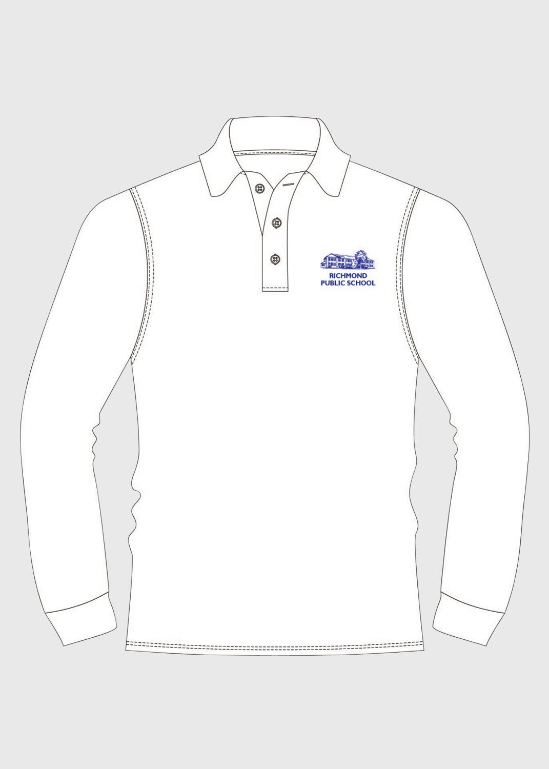 Polo L/S Girls