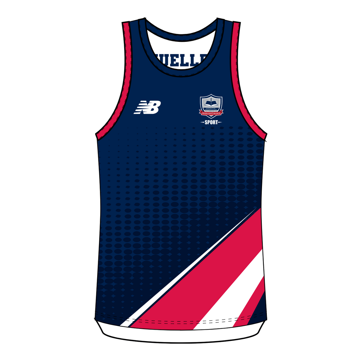 Mueller College Training Singlet Youth