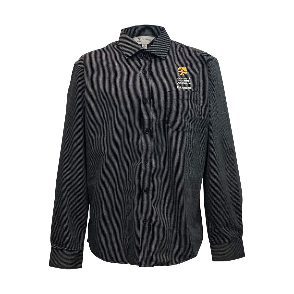 USQ Education Business Shirt Men's Black