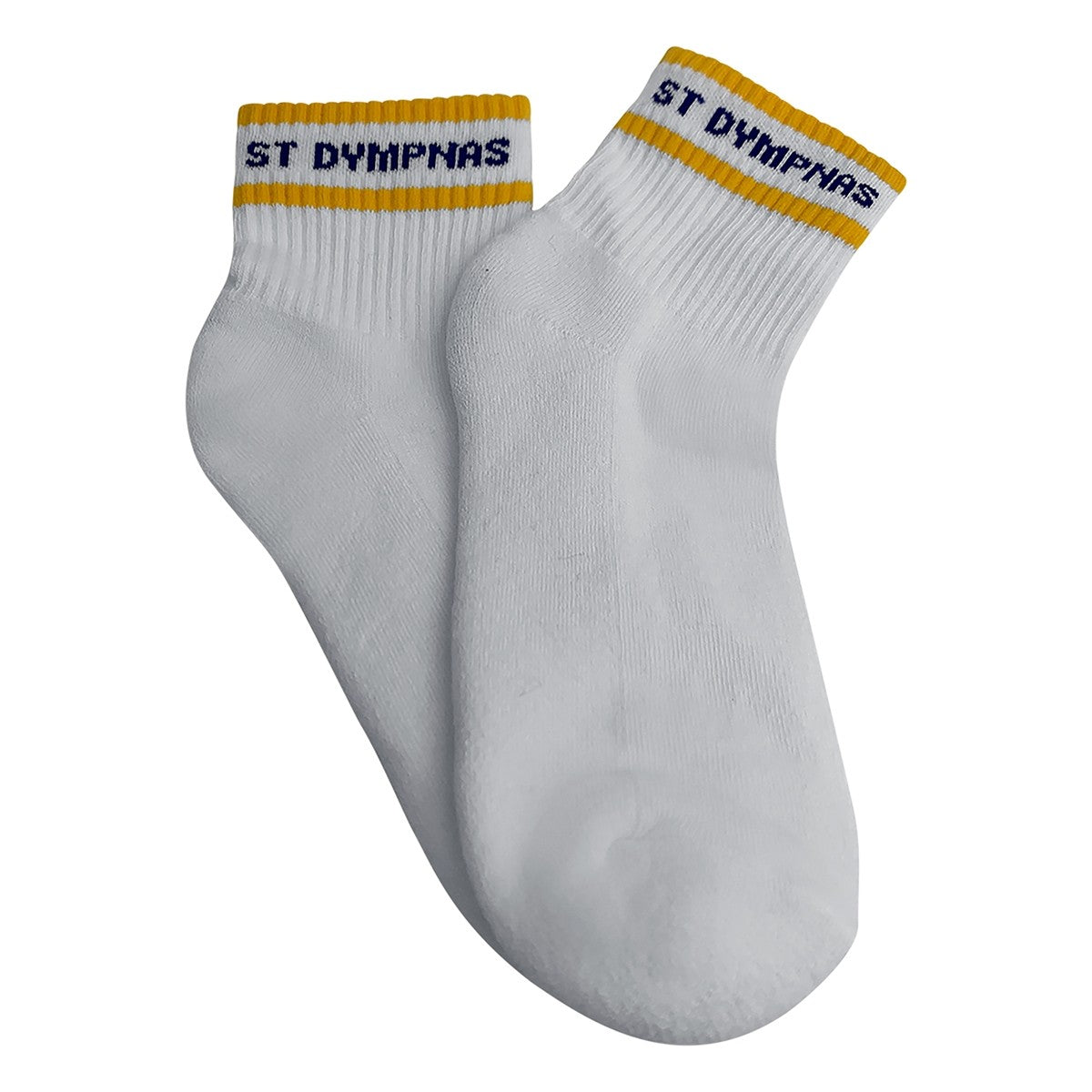 Socks White Logo
