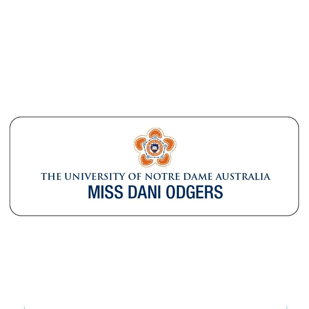 UOND Name Badge - Staff Badge Broome Campus