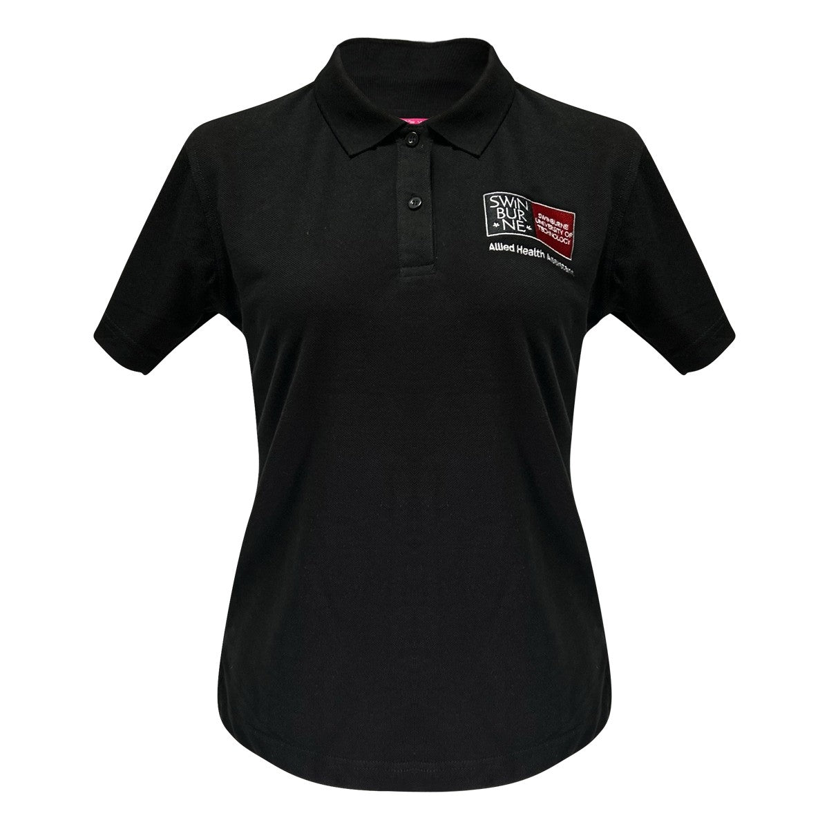 Swinburne Allied Health Black Polo - Ladies
