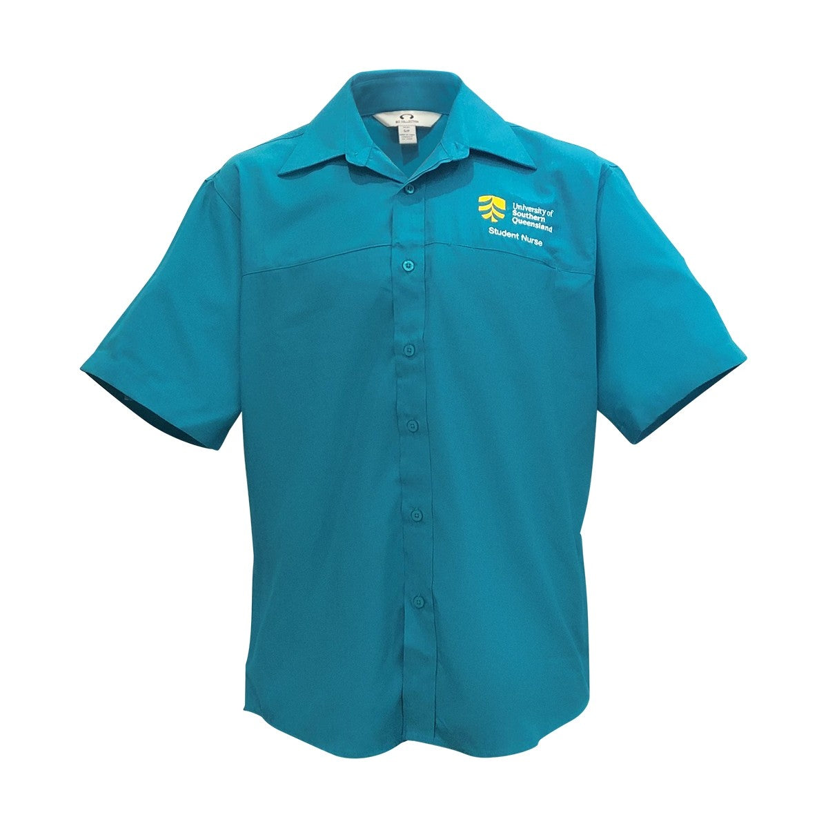 USQ Nursing Clinical Shirt Men's Teal