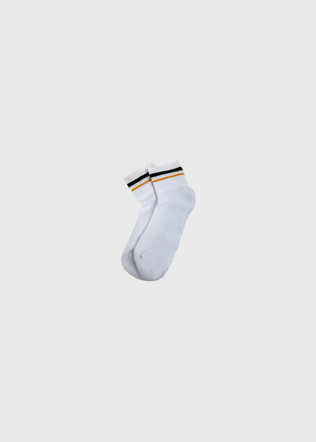 Socks Sport White with stripes (1pk)