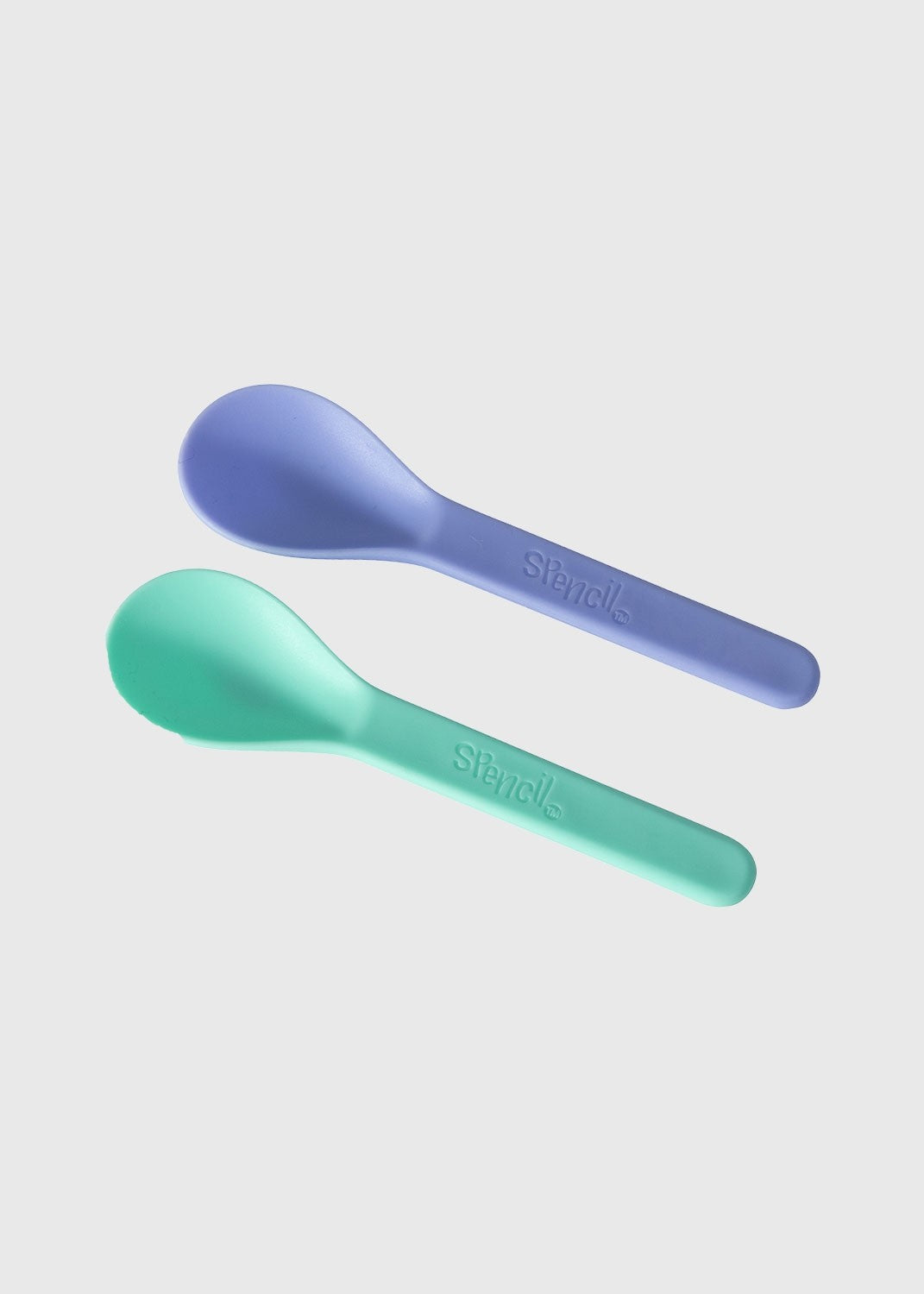 Spoon Set 2pk - Mint/Periwinkle