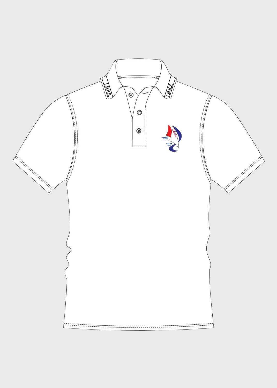 Polo Senior White